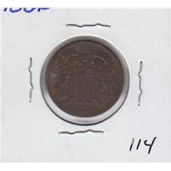 2 CENT PIECE 1864