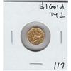 Image 1 : $1 GOLD LIBERTY HEAD TYPE 1 *** GOLD ***