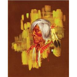 Powell, Ace:  Indian Chief Sketch