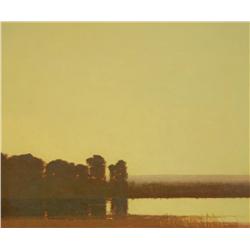 Chatham, Russell:  Pond on a Summer Evening