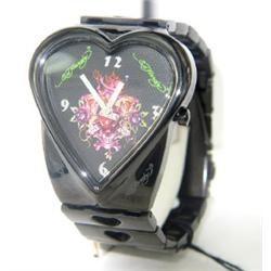 Ed Hardy Stainless Steel Watch