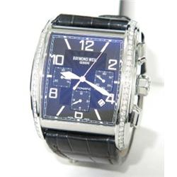Raymond Weil Stainless Steel Diamond Watch
