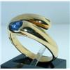 Image 2 : Bvlgari 18K Yellow Gold Sapphire Ring