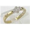 Image 3 : 18K 2-Toned Gold Diamond Ring