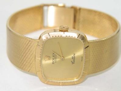 Rolex Cellini 18k Yellow Gold Ladies Watch