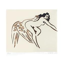 Reuben Nakian, Leda and the Swan 7, Lithograph
