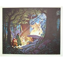 Hildebrandt, Gandalf the White, Lord of the Rings Lithograph