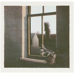 Robert Kipniss, The Window, Lithograph