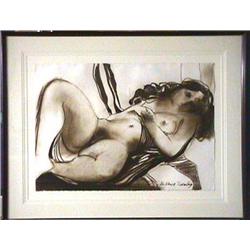 Mikhail Turovsky, Japanese No. 2, Watercolor