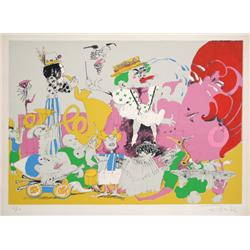 Robert Mumford, Circus, Silkscreen