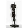 Image 5 : Allan Clark, In the Path of the Sun, Nude Woman Bronze Sculpture