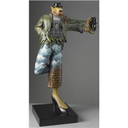 Markus Pierson This Is Not a Coyote Cast Resin