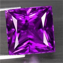 BEAUTIFUL 18.00 CT. PRINCESS CUT TOP PURPLE AMETHYST