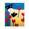 Image 1 : Mackenzie Thorpe A GOOD MORNING KISS Lithograph
