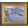 Image 1 : VIEW OF CAMOGLI Ray Sipos Framed Canvas LE Art
