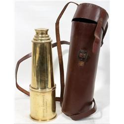 BRASS TELESCOPE L 27 in COMMANDER LAWRENCE JOHNSON: M