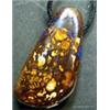 Image 2 : GIANT BOULDER OPAL PENDANT STONE COMES ON LEATHER 64.45
