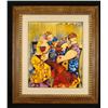 Image 1 : Dorit Levi Original Framed Oil Painting Cocktail Party