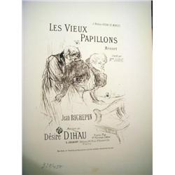 Les Vieux Papillons by Tolouse Lautrec