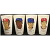Image 2 : 33 Souvenir 7-Eleven Baseball Player Cups Glasses 1970s