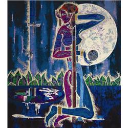 Lu Hong SPLENDOR Yunnan School Chinese Art Print