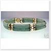 Image 1 : VINTAGE ESTATE 23 x 5.2MM JADE 22.6g BRACELET