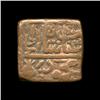 Image 1 : 1400? India Unknown Medeival Sq. Bronze Coin VF+ (COI-5781)