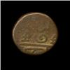 Image 2 : 1800s Indo-French Bronze Coin Hi Grade (COI-5779)