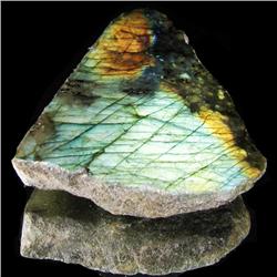 239.15ct Labradorite Polished Slab Peacock Colors (GEM-30348)