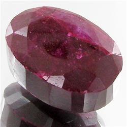 41.62ct African Ruby Oval Cut Appr Est $3k (GEM-31527)