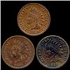 Image 1 : 1881 Indian Cent Lot of 3 Hi Grade (COI-7487)