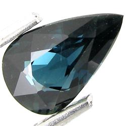 1.71ct Pear Blue Green Ceylon Sapphire  (GEM-19675)