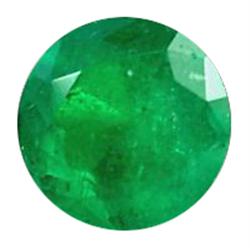 3mm Dazzling Top Green Round Columbia Emerald (GMR-0581)