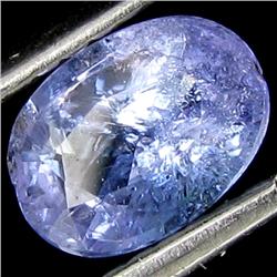 0.73ct Oval Natural Violet Blue Tanzanite  (GEM-19717)