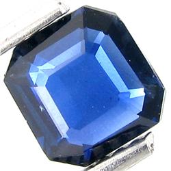 1.11ct Square Octagon Blue Natural Sapphire (GEM-19677)