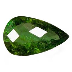 3.87ct Astonishing Pear Cut Green Tourmaline   (GEM-28409)