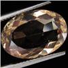 6.85ct Clear Champagne Oregon Sunstone Oval (GEM-30978)