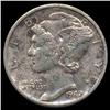 Image 1 : 1942D Mercury Dime Choice MS64 FB (COI-8394)