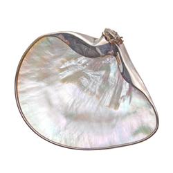 Sterling Silver Mother of Pearl Elephant Dish (CLB-428)