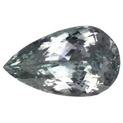 52ct Flawless Natural Aqua Blue Kunzite Afghan (GEM-25871)