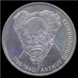 1988 Germany 10M Schopenhauer Proof (COI-8343)