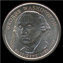 2007D GW $1 MS66+ Position B (COI-8687)