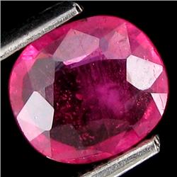 1.55ct Top Pink Red Ruby Mogok Oval Cut  (GEM-8781)