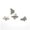 Handmade Silver Hilltribe Butterfly Pendants (JEW-083)