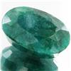 36.43ct Green S. Amer Emerald Oval Appr Est $3k (GEM-31627)