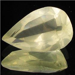 13.20ct Untreated Natural Lemon Citrine Pear (GEM-31909)