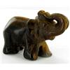 Image 3 : 18ct Handcarved Tiger Eye Elephant (ANT-1074)