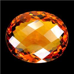 38.50ct Madeira Citrine  Appr Est $19k (GEM-28722)