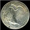 Image 2 : 1938D Walking Lib 50c Hi Grade AU++ Great Toning (COI-5954)
