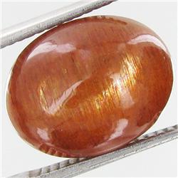 9.50ct Vibrant Sunstone Cat's Eye Cabochon  (GEM-32063)